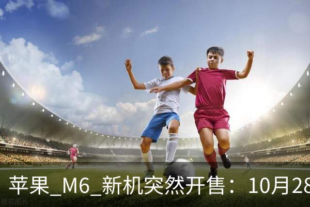 苹果 M6 新机突然开售：10月28日，12499元